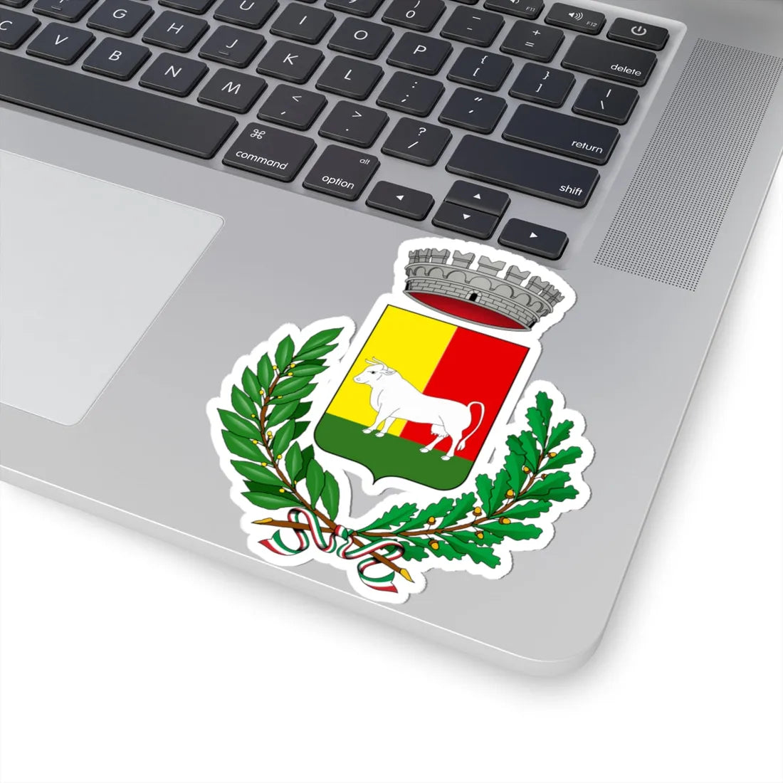 Barbata-Stemma (Italy) (Coat of Arms) STICKER Vinyl Kiss-Cut Decal - The Sticker Space