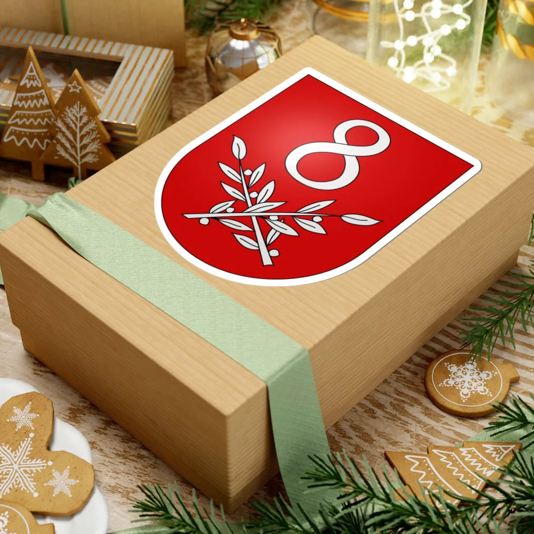 Barbengo-coat of arms (Switzerland) (Coat of Arms) STICKER Vinyl Kiss-Cut Decal - The Sticker Space