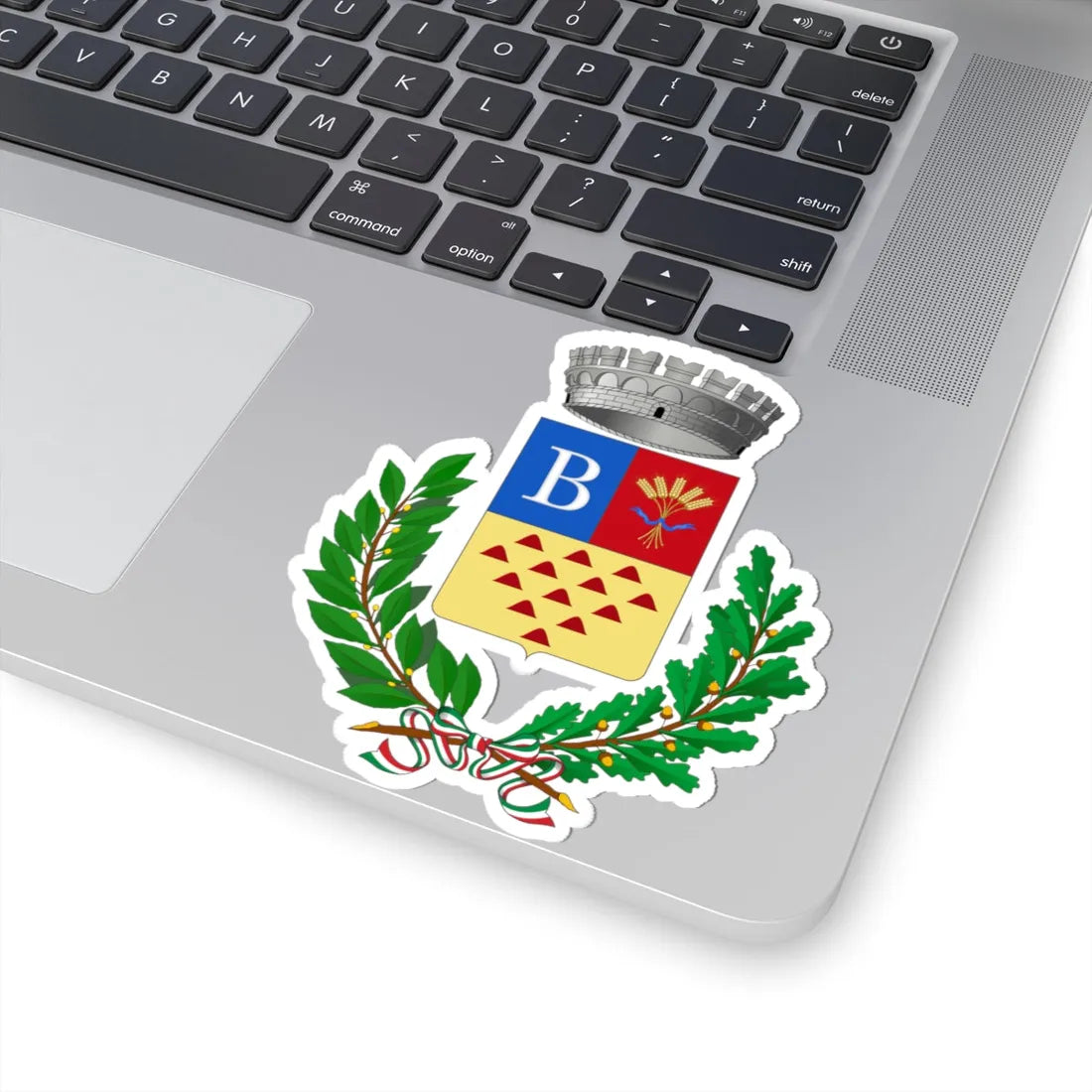 Barbianello-Stemma (Italy) (Coat of Arms) STICKER Vinyl Kiss-Cut Decal - The Sticker Space
