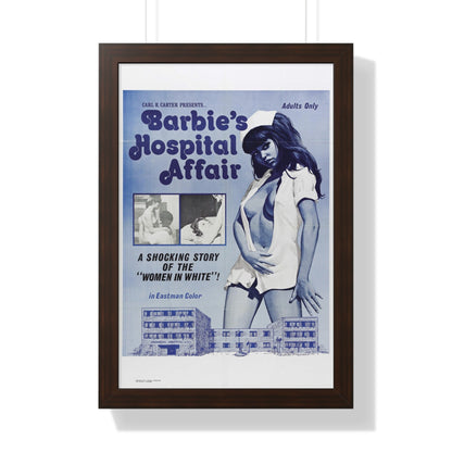 BARBIE'S HOSPITAL AFFAIR 1970 - Framed Movie Poster-16″ x 24″-The Sticker Space