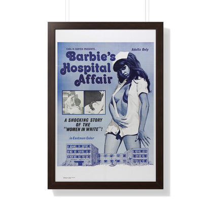 BARBIE'S HOSPITAL AFFAIR 1970 - Framed Movie Poster-20" x 30"-The Sticker Space