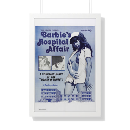 BARBIE'S HOSPITAL AFFAIR 1970 - Framed Movie Poster-20" x 30"-The Sticker Space