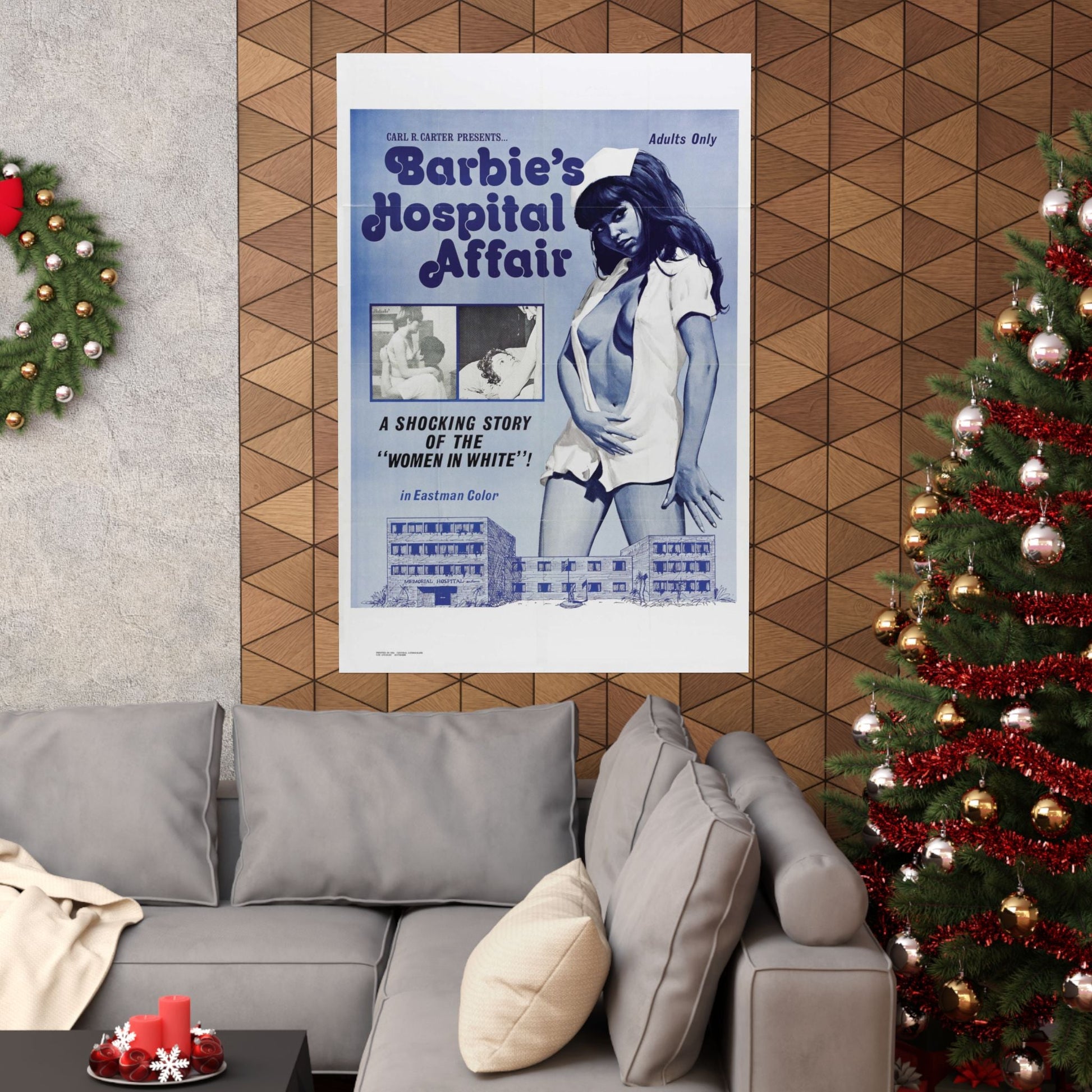 BARBIE'S HOSPITAL AFFAIR 1970 - Paper Movie Poster-The Sticker Space