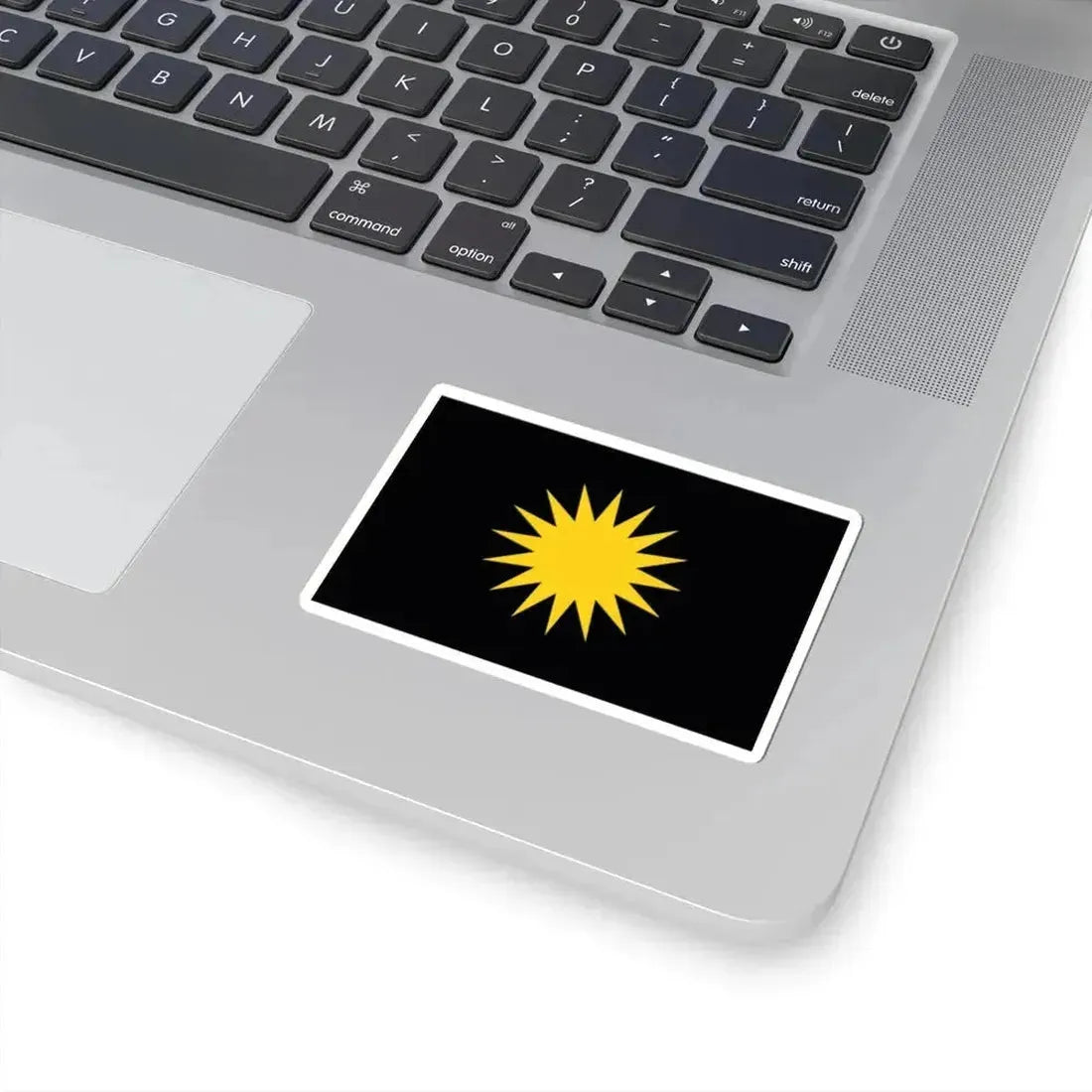 Barbuda Peoples Movement Flag (Antigua and Barbuda) STICKER Vinyl Kiss-Cut Decal - The Sticker Space