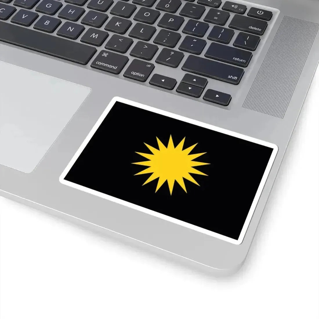 Barbuda Peoples Movement Flag (Antigua and Barbuda) STICKER Vinyl Kiss-Cut Decal - The Sticker Space