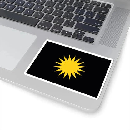 Barbuda Peoples Movement Flag (Antigua and Barbuda) STICKER Vinyl Kiss-Cut Decal - The Sticker Space