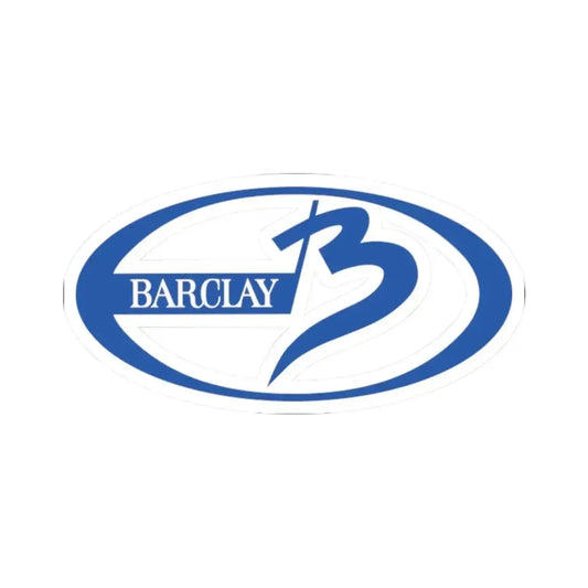 Barclay Cigarettes (Logo) STICKER Vinyl Kiss-Cut Decal 2 Inch White - The Sticker Space