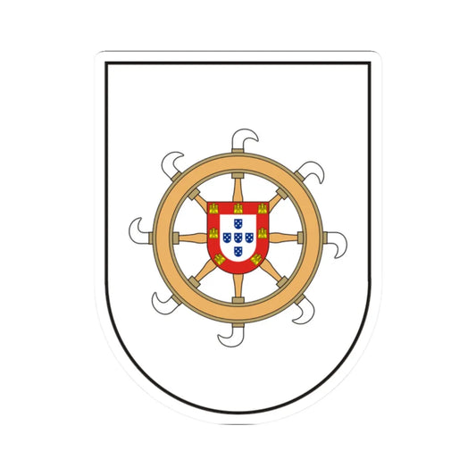 Bardez-Salsete (Portugal) (Coat of Arms) STICKER Vinyl Kiss-Cut Decal 2 Inch White - The Sticker Space