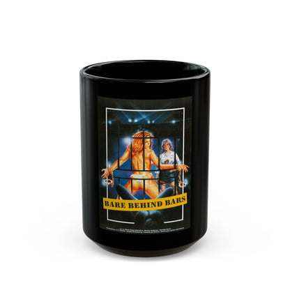 BARE BEHIND BARS 1980 Movie Poster - Black Coffee Mug-15oz-The Sticker Space