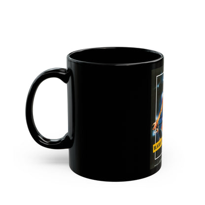 BARE BEHIND BARS 1980 Movie Poster - Black Coffee Mug-The Sticker Space