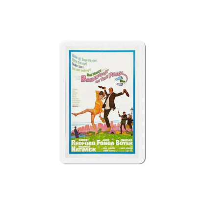 Barefoot in the Park 1967 Movie Poster Refrigerator Magnet 5 Inch - The Sticker Space