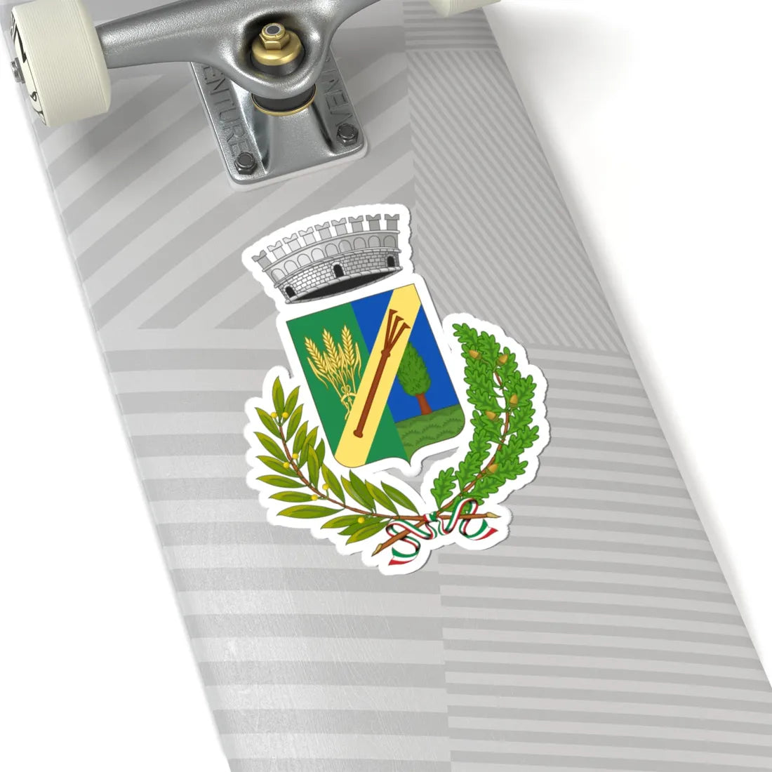 Bareggio-Stemma (Italy) (Coat of Arms) STICKER Vinyl Kiss-Cut Decal - The Sticker Space