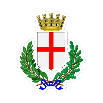 Barge-Stemma (Italy) (Coat of Arms) STICKER Vinyl Kiss-Cut Decal 4 Inch White - The Sticker Space