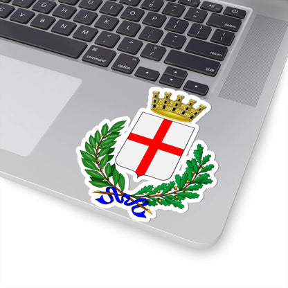 Barge-Stemma (Italy) (Coat of Arms) STICKER Vinyl Kiss-Cut Decal - The Sticker Space