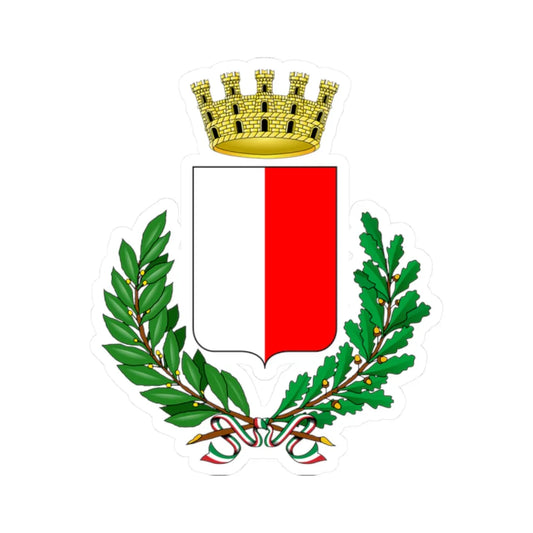 Bari-Stemma (Italy) (Coat of Arms) STICKER Vinyl Kiss-Cut Decal 2 Inch White - The Sticker Space