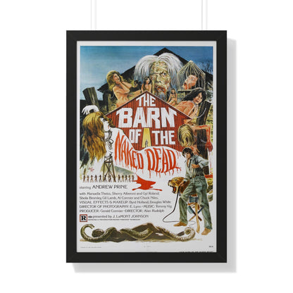 BARN OF THE NAKED DEAD 1974 - Framed Movie Poster-20" x 30"-The Sticker Space