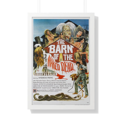 BARN OF THE NAKED DEAD 1974 - Framed Movie Poster-20" x 30"-The Sticker Space