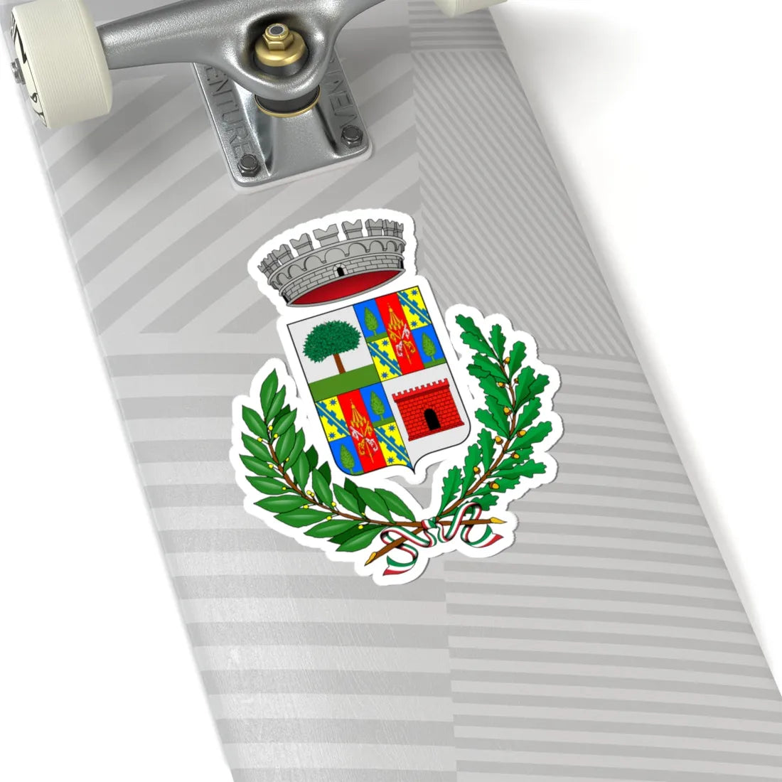 Barni-Stemma (Italy) (Coat of Arms) STICKER Vinyl Kiss-Cut Decal - The Sticker Space