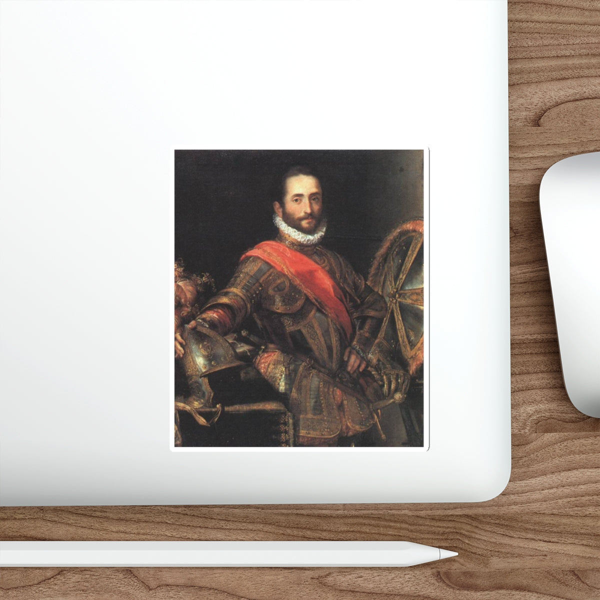 BAROCCI, Federico Fiori - Francesco II della Rovere (Artwork) STICKER Vinyl Die-Cut Decal-The Sticker Space