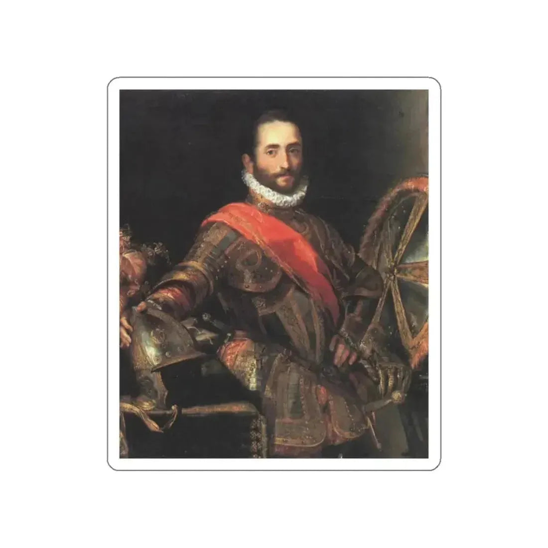 BAROCCI, Federico Fiori - Francesco II della Rovere (Artwork) STICKER Vinyl Die-Cut Decal - The Sticker Space