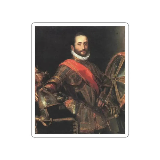 BAROCCI, Federico Fiori - Francesco II della Rovere (Artwork) STICKER Vinyl Die-Cut Decal White Die-Cut 2 Inch - The Sticker Space