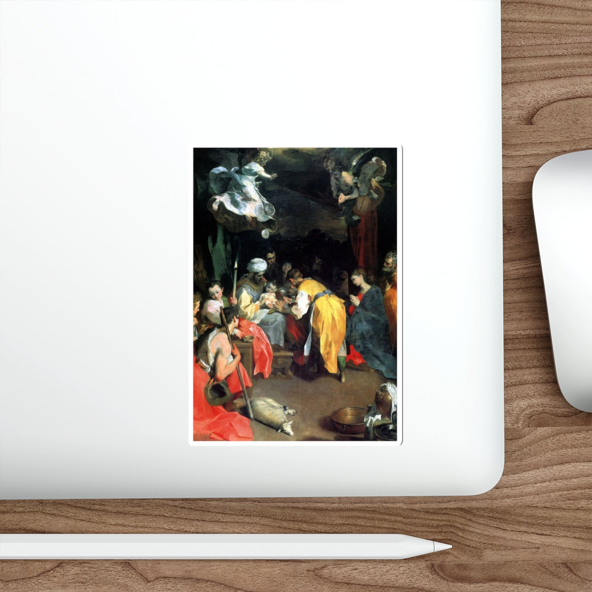 BAROCCI, Federico Fiori - The Circumcision (Artwork) STICKER Vinyl Die-Cut Decal-The Sticker Space