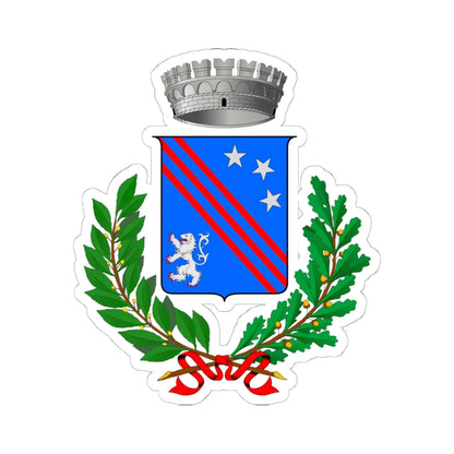 Barolo-Stemma (Italy) (Coat of Arms) STICKER Vinyl Kiss-Cut Decal 6 Inch White - The Sticker Space