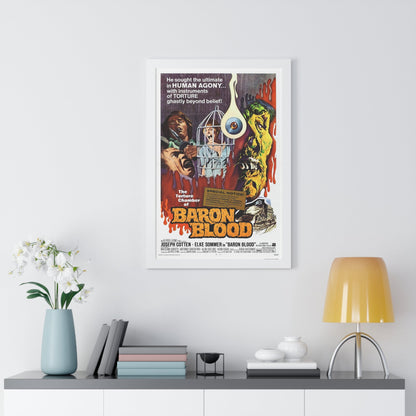 BARON BLOOD 1972 - Framed Movie Poster-The Sticker Space