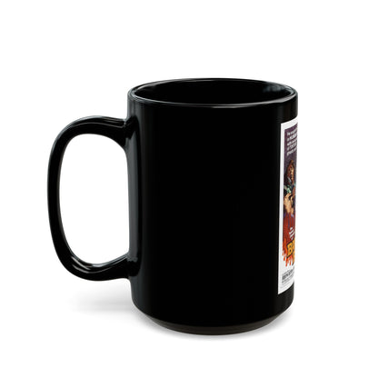 BARON BLOOD 1972 Movie Poster - Black Coffee Mug-The Sticker Space