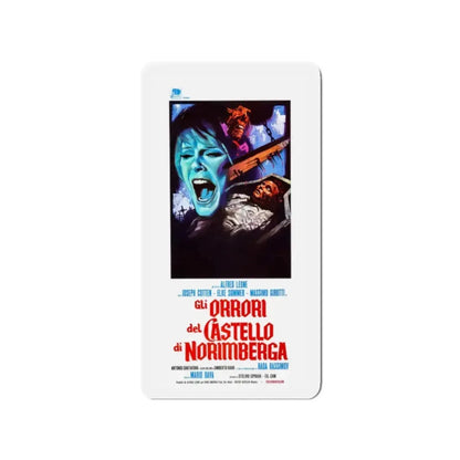 BARON BLOOD (ITALIAN 2) 1972 Movie Poster - Refrigerator Magnet 2 Inch - The Sticker Space