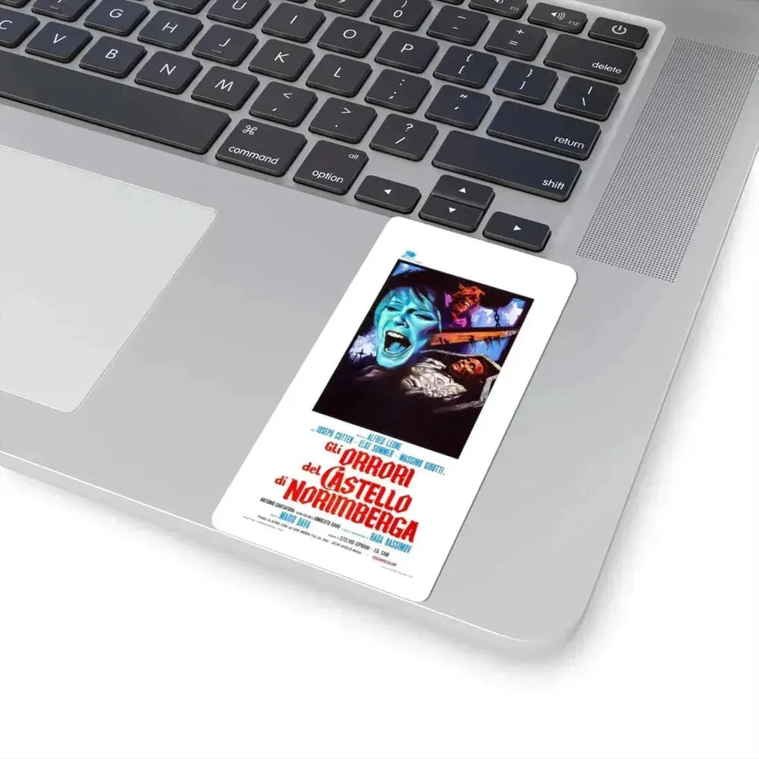 BARON BLOOD (ITALIAN 2) 1972 Movie Poster - STICKER Vinyl Kiss-Cut Decal - The Sticker Space