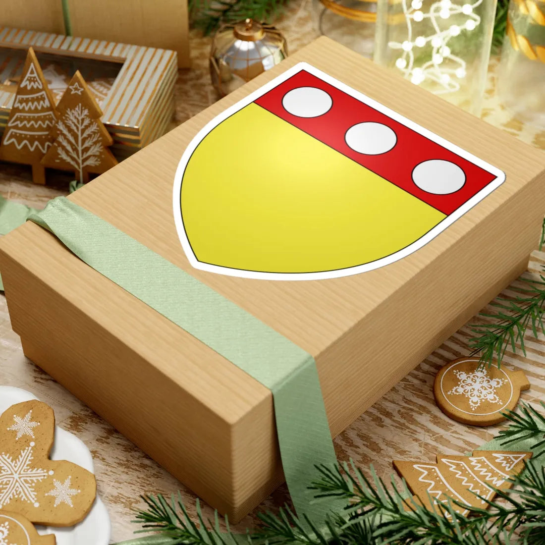 Baron Camoys arms (England) (Coat of Arms) STICKER Vinyl Kiss-Cut Decal - The Sticker Space