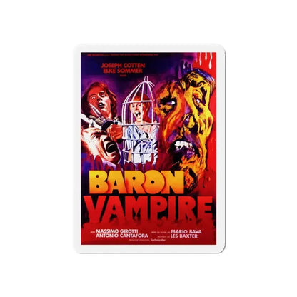 BARON VAMPIRE (BARON BLOOD) 1972 Movie Poster - Refrigerator Magnet - The Sticker Space