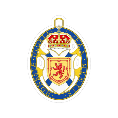 Baronets badge Nova Scotia (Canada) (Coat of Arms) STICKER Vinyl Kiss-Cut Decal - The Sticker Space