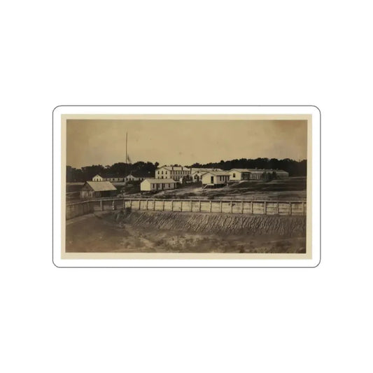 Barracks Of Ft. Carroll, Wash., D.C. (U.S. Civil War) STICKER Vinyl Die-Cut Decal White Die-Cut 2 Inch - The Sticker Space