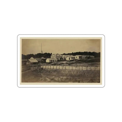 Barracks Of Ft. Carroll, Wash., D.C. (U.S. Civil War) STICKER Vinyl Die-Cut Decal White Die-Cut 5 Inch - The Sticker Space