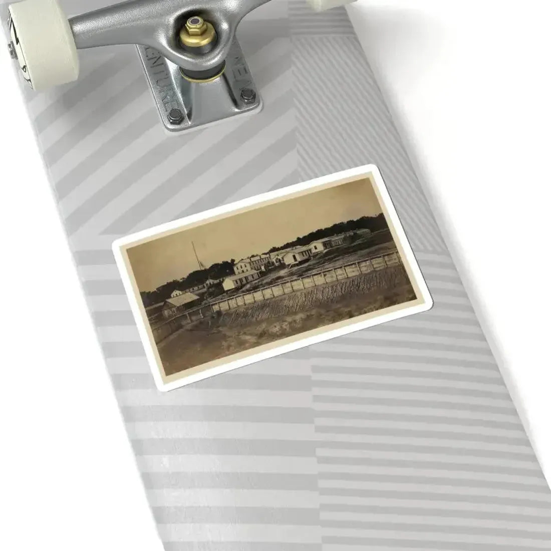 Barracks of Ft. Carroll, Wash., D.C. (U.S. Civil War) STICKER Vinyl Kiss-Cut Decal - The Sticker Space