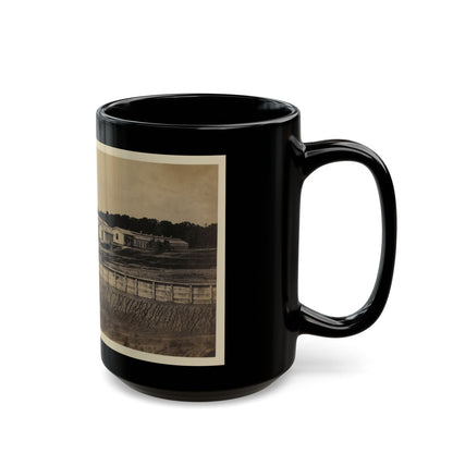 Barracks Of Ft. Carroll, Wash., D.C. (U.S. Civil War) Black Coffee Mug