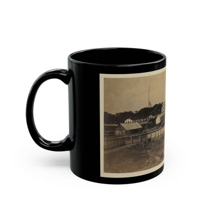 Barracks Of Ft. Carroll, Wash., D.C. (U.S. Civil War) Black Coffee Mug