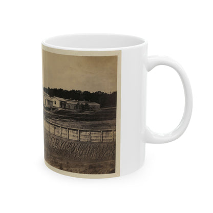 Barracks Of Ft. Carroll, Wash., D.C. (U.S. Civil War) White Coffee Mug