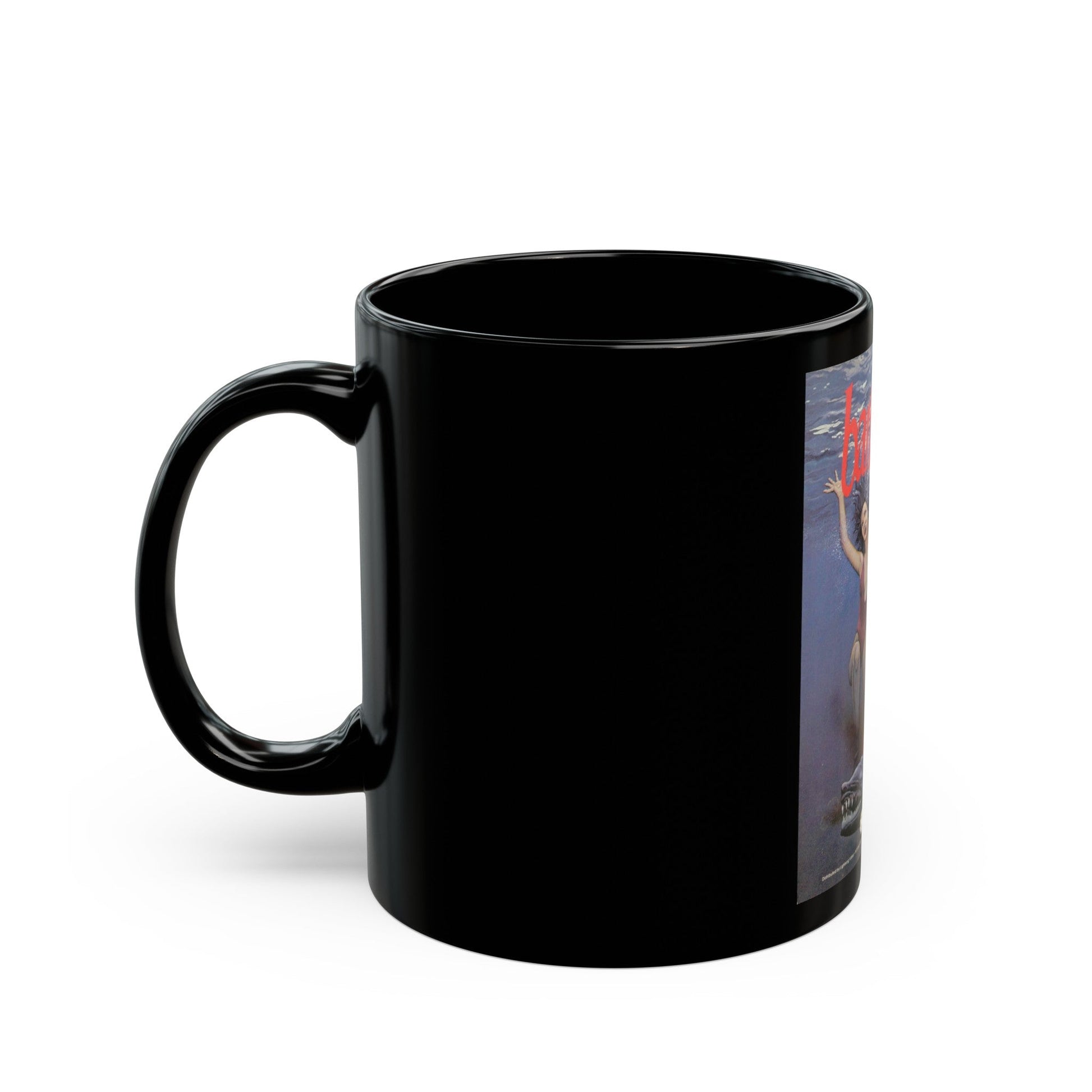 BARRACUDA 1978 Movie Poster - Black Coffee Mug-The Sticker Space