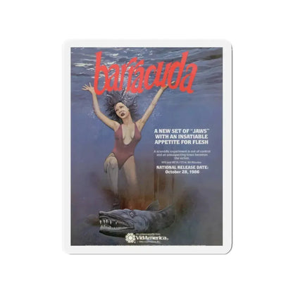 BARRACUDA 1978 Movie Poster - Refrigerator Magnet 2 Inch - The Sticker Space