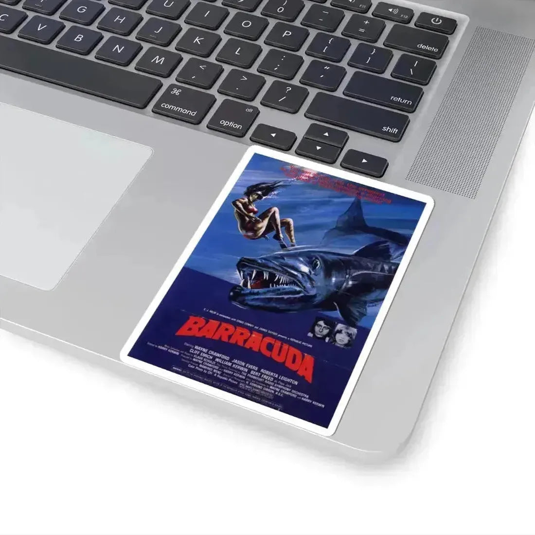 Barracuda 1978 Movie Poster - STICKER Vinyl Kiss-Cut Decal - The Sticker Space