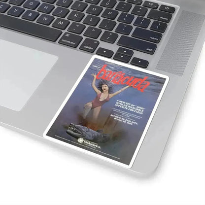 BARRACUDA 1978 Movie Poster - STICKER Vinyl Kiss-Cut Decal - The Sticker Space