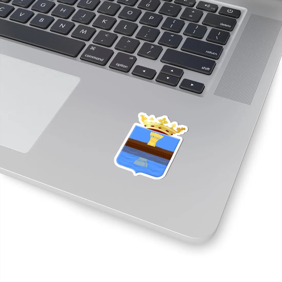 Barradeel wapen (Netherlands) (Coat of Arms) STICKER Vinyl Kiss-Cut Decal - The Sticker Space