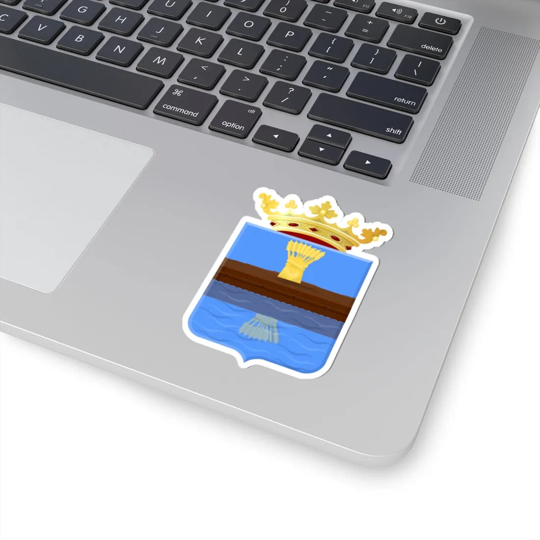 Barradeel wapen (Netherlands) (Coat of Arms) STICKER Vinyl Kiss-Cut Decal - The Sticker Space