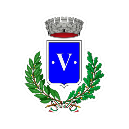 Barrea-Stemma (Italy) (Coat of Arms) STICKER Vinyl Kiss-Cut Decal 2 Inch White - The Sticker Space