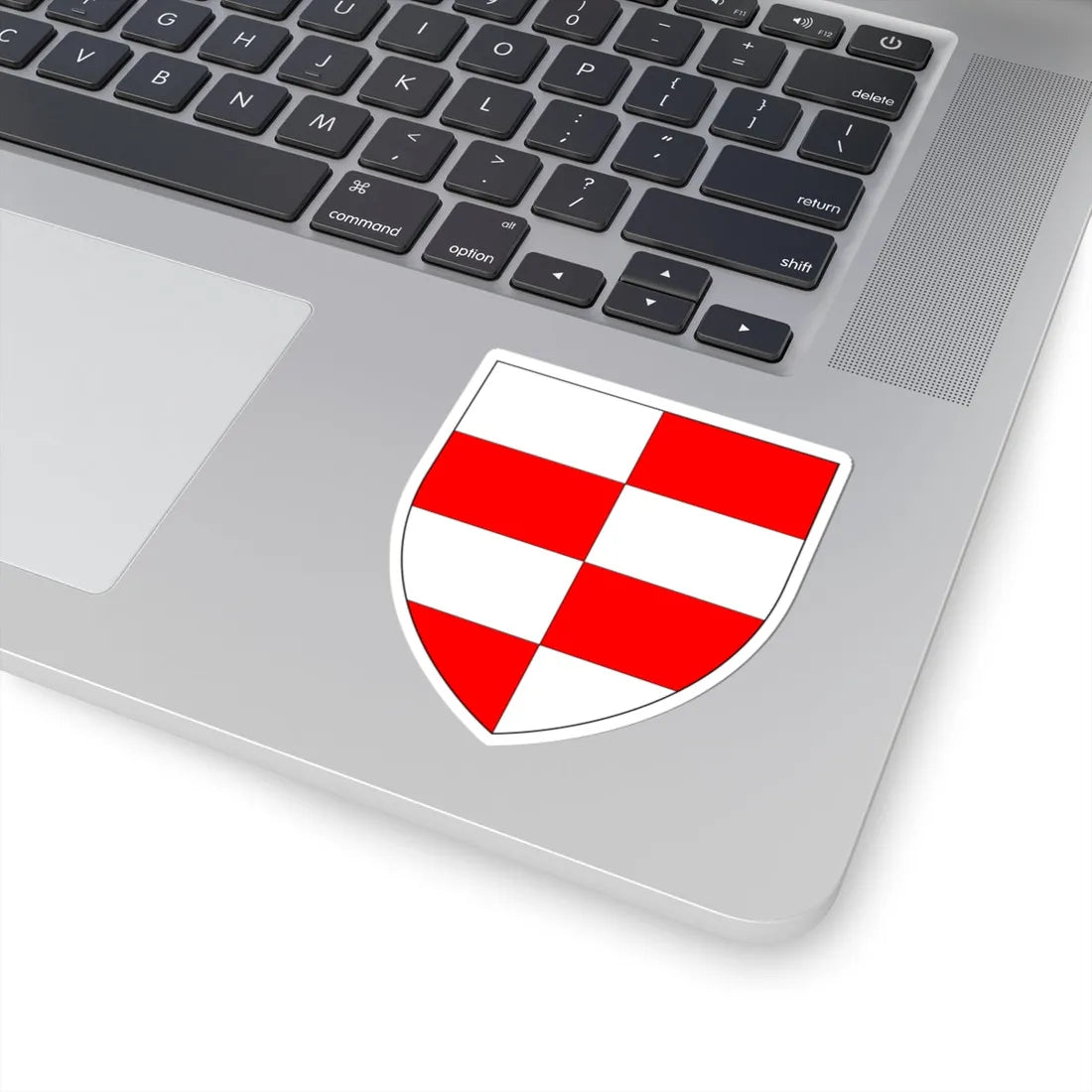 Barrett of Bellhouse Aveley Essex Arms (England) (Coat of Arms) STICKER Vinyl Kiss-Cut Decal - The Sticker Space