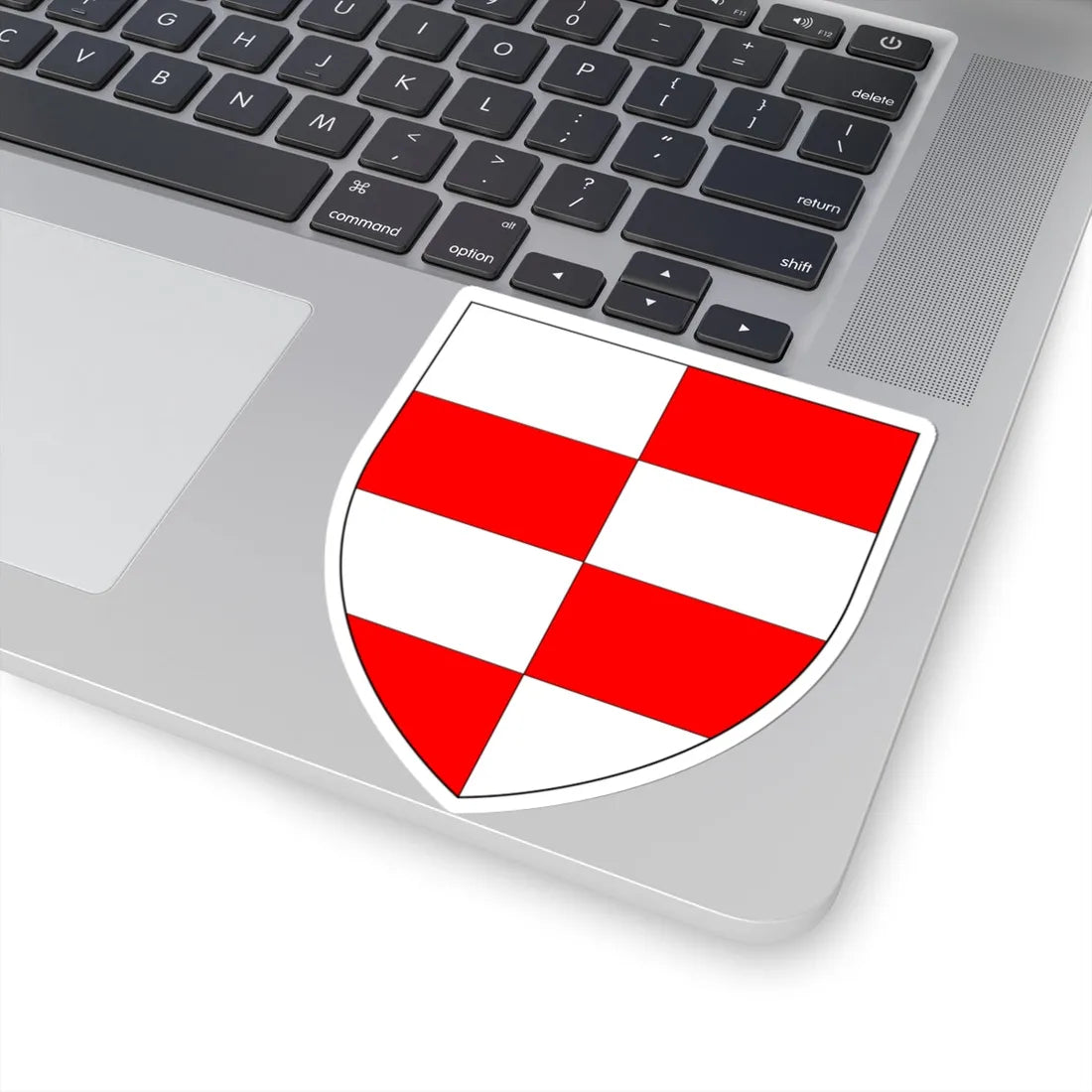 Barrett of Bellhouse Aveley Essex Arms (England) (Coat of Arms) STICKER Vinyl Kiss-Cut Decal - The Sticker Space