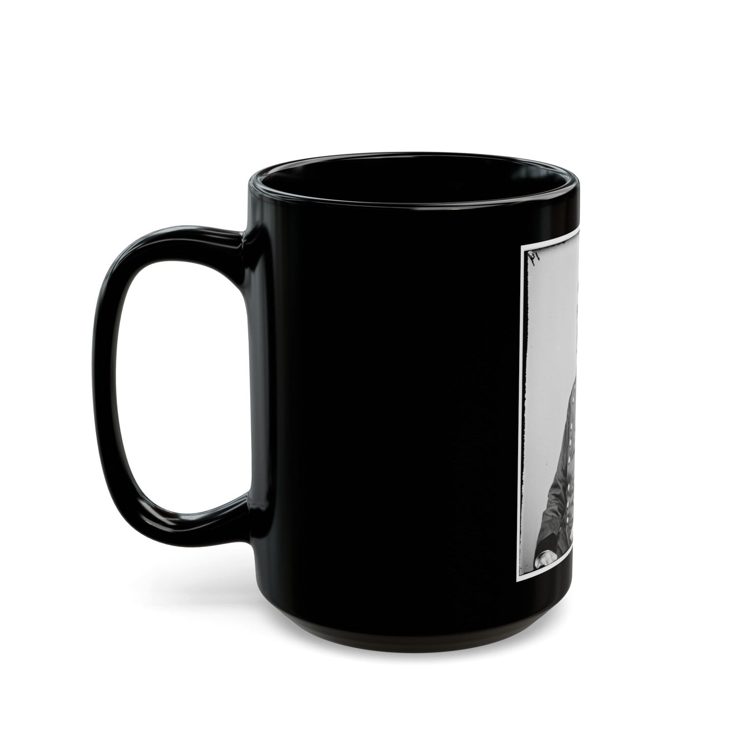 Barry 001 (U.S. Civil War) Black Coffee Mug-The Sticker Space